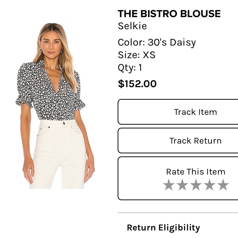 Selkie Bistro Blouse XS